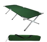 BB Sport Lit de Camp XXL Pliable Picot Camping 210x72 cm 200 kg Militaire