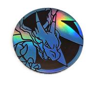 BB-Toy-Trades Cartes à collectionner Pokémon Pin Flipping Coin Shiny Trading Card - Avec protection d'expédition BB-Toy-Trades - Méga développement de flammes fatales Dracaufeu X