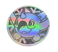 BB-Toy-Trades Cartes à collectionner Pokémon Pin Flipping Coin Shiny Trading Card - Avec protection d'expédition BB-Toy-Trades (Flaniwal)