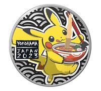 BB-Toy-Trades Cartes à collectionner Pokémon Pin Flipping Coin Shiny Trading Card - Pièce de monnaie avec protection d'expédition BB-Toy-Trades (Pika 2023)