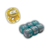 BB-Toy-Trades compatible avec PKM TCG Elite Top Trainer Set de dés de marques de dégâts avec protection d'expédition BB-Toy-Trades (Étincelles tumultueuses)