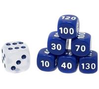 BB-Toy-Trades compatible avec PKM TCG Elite Top Trainer Set de dés de marques de dégâts avec protection d'expédition BB-Toy-Trades (Lost Origin Bleu)
