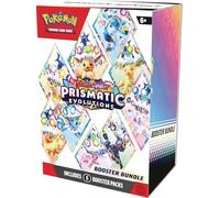 BB-Toy-Trades Pokémon Scarlet & Violet Prismatic Evolutions Booster Bundle (6 boosters) SV 8.5 - Lot de cartes à collectionner - Anglais et Toploader