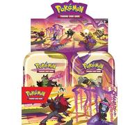 BB-Toy-Trades Pokemon Scarlet & Violet Shrouded Fable Mini Tin Display Box (10 mini Tins) - Anglais - Emballage d'origine SV6.5 Toploader