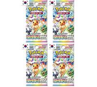 BB-Toy-Trades Toploader & 4 Pokémon Terastal Festival ex Booster Packs sv8a - Coréen/Coréen