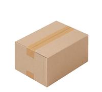 BB-Verpackungen 50 x Carton pliant 250 x 175 x 100 mm (cannelure simple, carton d'expédition marron) - Sets entre 25 et 2800 unités