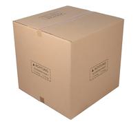 BB-Verpackungen Lot de 10 cartons pliables Amazon FBA 600 x 600 x 600 mm (10 pièces) à double cannelure avec Heavy Mark - robuste, sûr, optimisé pour l'expédition et en matériau recyclé