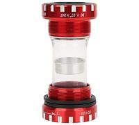 BB109 - roulements à pression creux intégrés de montagne, support de pédalier à filetage, accessoire de vélo à monter soi-même (Rouge)