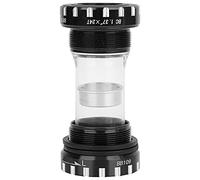 BB109 - roulements à pression creux intégrés pour vélo de montagne, support de pédalier à filetage, accessoire de vélo à monter soi-même (Noire)