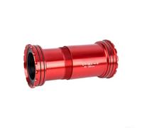 BB386EVO Jeu de coupelles pour coque 46 mm axe 28,99 mm Noir Rouge | Convient aux cadres BB386EVO, prend en charge la broche Dub de 28,99 mm, le système de verrouillage fileté