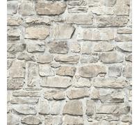 BB51130-Bricks et Plus Mur de Pierres Effet Brique Argent Gris Galerie Peint