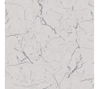 BB51156-Briques Et Plus Papier Peint Effet Marbre Argent Gris Galerie