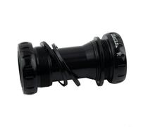 BB52 Pédalier de vélo avec roulements à billes en céramique 68 à 73 mm conçu pour les pièces de vélo offrant une rotation stable et une performance durable (argenté)