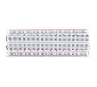 BB830 Planche d'expérimentation enfichable sans soudure, 830 tie-points, 4 rails d'alimentation, 165 x 55 x 9 mm