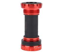BB91 Boîtier de Pédalier Vélo VTT en Alliage d’Aluminium 68-73mm, Joint Étanche Silicone - Durable et Facile à Installer, Accessoire Remplacement pour Vélo de Montagne (Rouge)