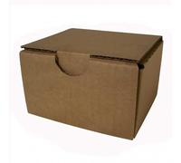 BBA Emballages - Lot de 50 Boîtes carton colis poste - 15 x 10 x 7 cm | emballage cadeaux e-commerce