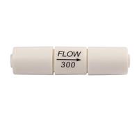 Bbagua Limiteur de débit fixe/rejet de 300 ml. Restricteur de flux osmose inverse. Produit de l'eau plus rapidement et réduit le rejet d'eau. Compatible avec les membranes 50, 75 et 100 GPD.