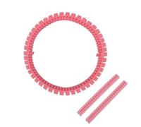 Bbajszx 3 Anneaux de Brosse pour Chat avec mécanisme de clipsage, B | Poils denses pour réduire les boules de poils pour les foyers multi-chats avec une conception lavable à l ' eau
