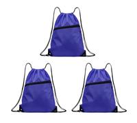 Bbajszx avec fermeture à cordon pour les essentiels de gym et de natation, à Oxford avec poche zippée, à d ' entraînement, d ' entraînement, pratique de la natation, poche