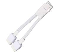 Bbajszx Câble d ' Alimentation tressé 8 Broches à 16 Broches 12VHPWR GPU pour série 40 avec Puissance 600 W et caractéristiques de sécurité câble Flexible