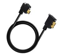 Bbajszx Câble d ' interface de panneau USB B de type C 5 broches, connecteurs à vis sécurisés, longueur de 1 M pour les travaux d ' installation de contrôle de machine