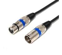Bbajszx Câble professionnel XLR, Blue 3M