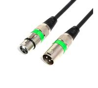 Bbajszx Câble professionnel XLR, Green 5M