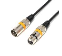 Bbajszx Câble professionnel XLR, OrangeColor 3M