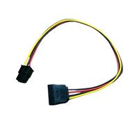 Bbajszx Carte mère 6 Broches câble ATA, 6Pin to 1 satas | Faisceau de connexion d ’ alimentation de stockage interne pour le service de mise à niveau de réparation de bureau
