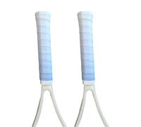 Bbajszx Colle élastique épaisse pour Raquette de Badminton, Bande de Serviette antidérapante, Bande Absorbant la Sueur pour Raquette, Canne à pêche, poignée Absorbant la Sueur, Gradient Blue