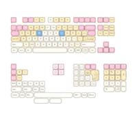 Bbajszx Collection de 148 Capuchons de Touches avec Couleur Bonbon, Chaton, Art pour Divers claviers mécaniques, Capuchons de Touches Puss