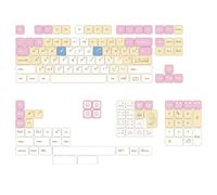 Bbajszx Collection de 148 Capuchons de Touches avec Couleur Bonbon, Chaton, Art pour Divers claviers mécaniques, Capuchons de Touches Puss