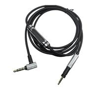 Bbajszx Cordon de remplacement tressé en Nylon résistant pour cordon d ' écouteurs 1.5M 3.5Mm à 2.5Mm fil sonore pour câble de remplacement de son clair