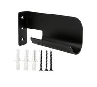Bbajszx Crochet Organisateur de tronçonneuse pour Rangement d ' Atelier, en métal avec Points de prépercés et Rebord, Crochet pour tronçonneuse, de Rangement en métal,