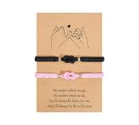 Bbajszx De Couple réconfortant avec nœud entrelacé pour Couples ami, Fait à la Main, Cadeaux d ' Anniversaire de Saint-Valentin, Symbolique