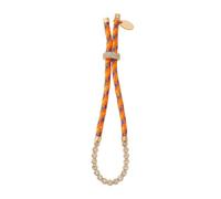 Bbajszx en cordon avec texture tressée et accent de chaîne en pierre, bijoux de poignet dorés pour un look décontracté et superposition tressé réglable avec cordon en pierre, bijoux de