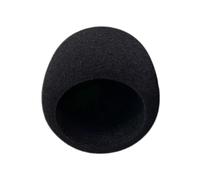 Bbajszx Housse de Protection Anti-Vent pour Compatible avec SoloCast, Housse à Enfiler en Mousse Noire pour Chat de Jeu, Voix Off, Cours, Housse Noire à Enfiler pour tête de Microphone