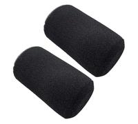 Bbajszx Housse de Rechange pour Pare-Brise de Microphone en Mousse Noire de 9, 3 cm, Compatible avec SM7B PGA27 SM27 pour Une Utilisation vidéo