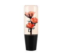 Bbajszx Le pommeau de levier de vitesse élégant en forme de rose en acrylique offre une prise ergonomique et un accessoire intérieur général pour la plupart des véhicules
