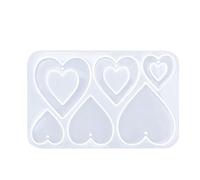 Bbajszx Moule à Pendentif Multi-cavités pour Costume de Carte à, 2, D | Poteaux à trous de fixation intégrés, plusieurs formes de suspension dans un seul plateau, axés sur les projets de
