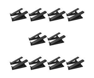 Bbajszx Paire de Supports de Levage pour Clavier, Blocs de inclinés en ABS avec lèvre, Ouvert pour postes de Travail de Bureau, compteurs d ' Affichage, incliné pour Clavier, à