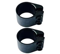 Bbajszx Pince de Tige de Selle de vélo en Alliage d ' Aluminium 31.8/30.5mm, Clip de Serrage de Tube de Selle de Remplacement, Tige de Selle de Route, Accessoires de Cyclisme