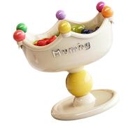 Bbajszx Plateau à collations pratique à deux fonctions et passoire à légumes pour une utilisation active, passe lave-vaisselle, taille compacte, planificateur lumineux