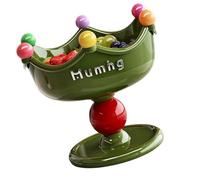Bbajszx Plateau à collations pratique à deux fonctions et passoire à légumes pour une utilisation active, passe lave-vaisselle, taille compacte, planificateur lumineux