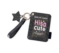 Bbajszx Porte-Carte d ' Affichage de Laissez-Passer, Black