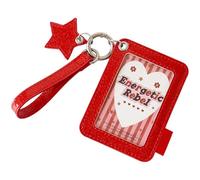 Bbajszx Porte-Carte d ' Affichage de Laissez-Passer, Red