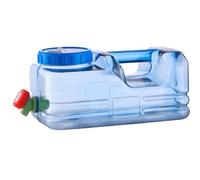 Bbajszx Récipient de Lavage de Camping, bidon Portable, Structure de Distribution de Bec, col de Recharge Large, Forme Plate Peu encombrante, de poignée, Aide à l ' Eau de Voyage, conteneur de