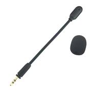 Bbajszx Remplacement du Microphone pour Casque de Jeu 3, 5 mm, Suppression du Bruit détachable, Perche de Microphone Amovible pour à Perche antibruit