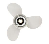 Bbajszx Roue Marine Robuste à 3 ailerons Undecim / 4 Pouces, Taille 14G, Convient Moteurs externes de 30HP à 60HP, hélice de Moteur Externe