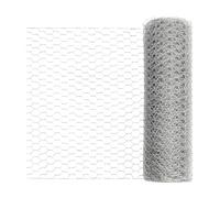Bbajszx Rouleau de Toile de Fil Hexagonal en Acier galvanisé pour l ' Installation, protégeant Les volailles, Les Lapins et Les Chiens Contre Les dommages en extérieur